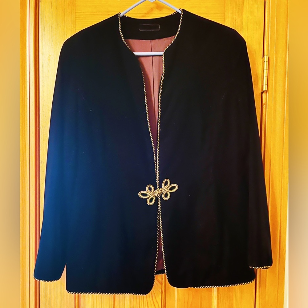 Vintage Velvet Blazer Jacket